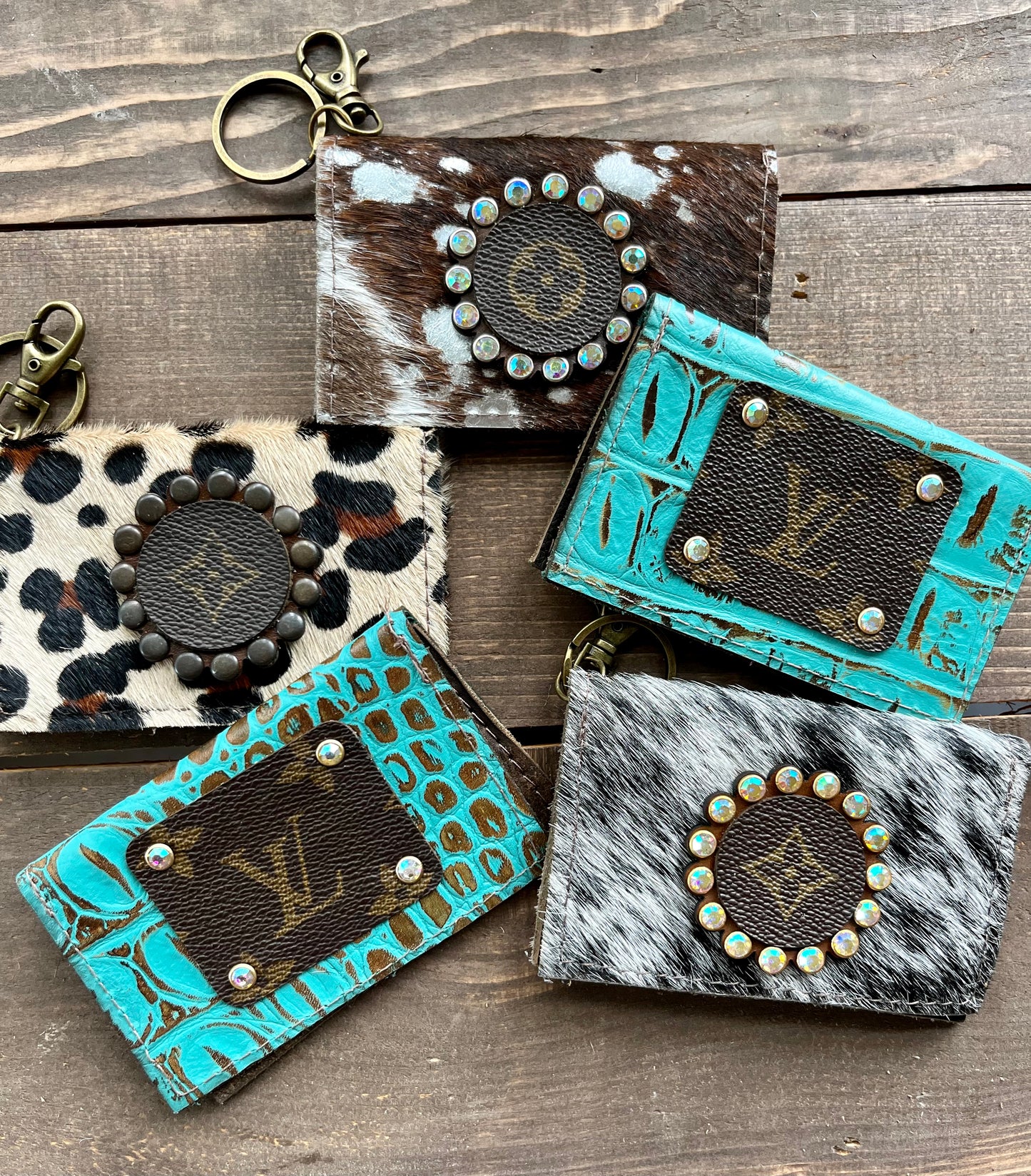 Turquoise Credit Card Holder (1) - Keep it Gypsy