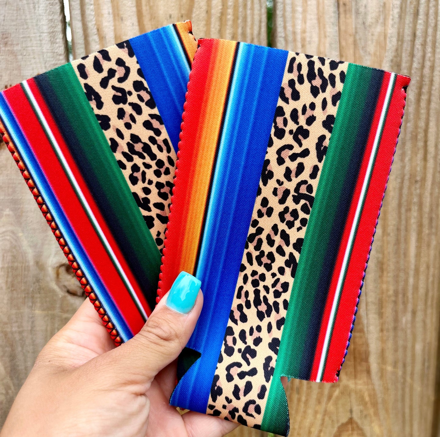 Leopard Sarape - Koozie