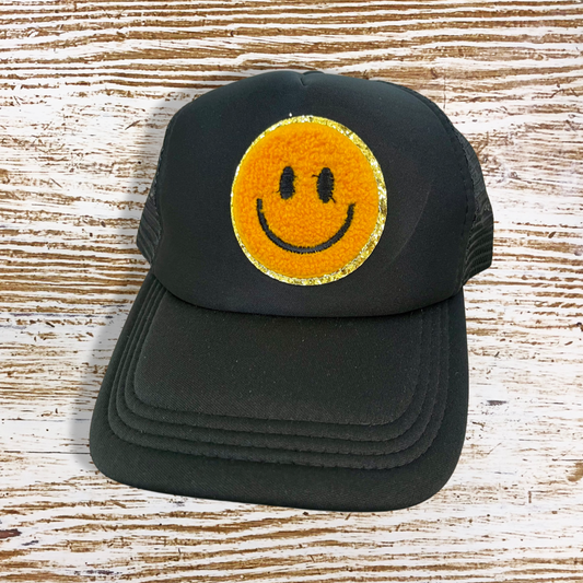 Yellow Smiley Face Hat
