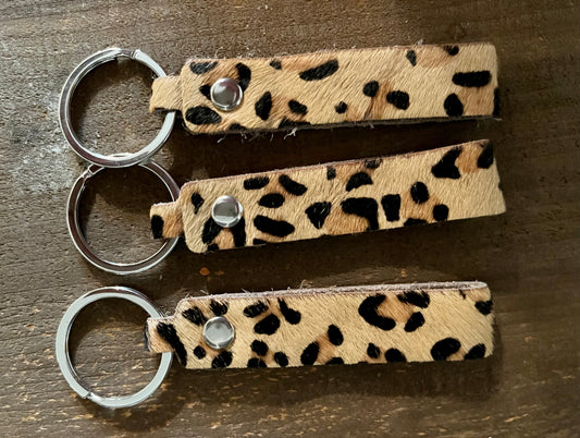 Leopard Strap Keychain